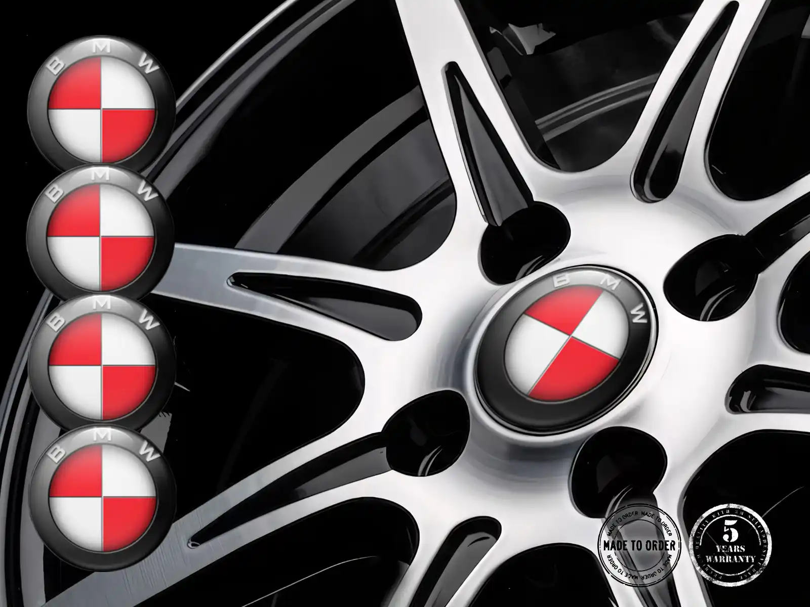BMW Gewölbtes Label Variante Individuell Drift Prism